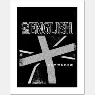 Bad English Grunge Style Posters and Art